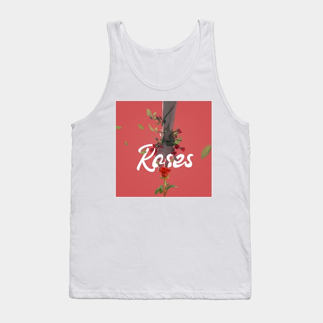 roses Tank Top by Artkawan